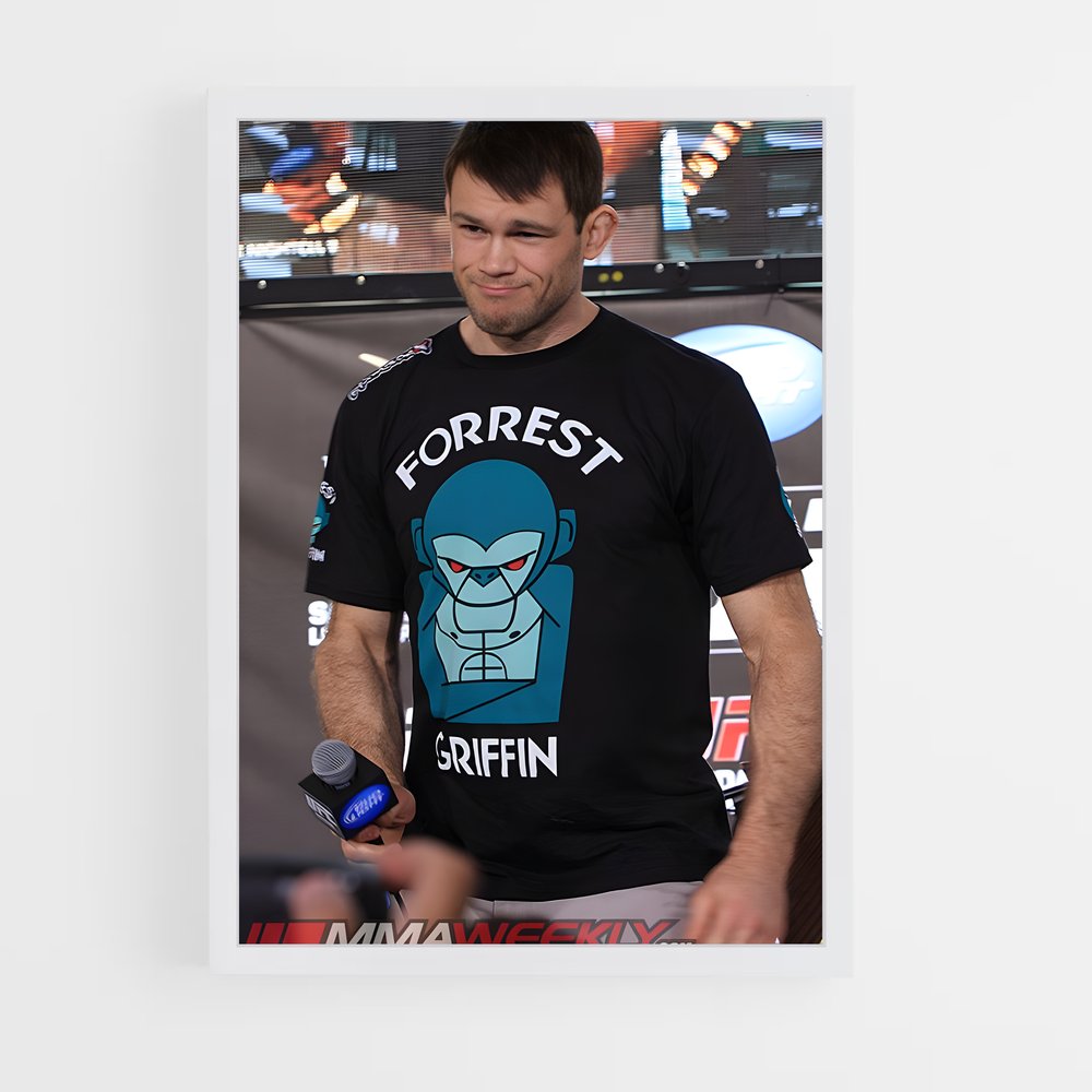 Poster Champion de la Guerre – affiche MMA (vue 3)